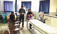 برگزاری امتحان فاینال دانشجویان رشته پرستاری دانشکده پرستاری ملایر به صورت OSCE